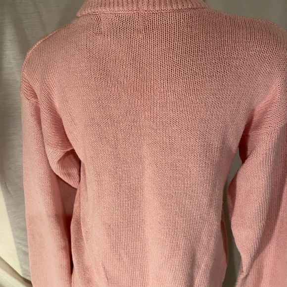 Sterling Quality Pink Pullover long sleevesSweater - Picture 2 of 5